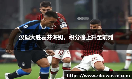 汉堡大胜霍芬海姆，积分榜上升至前列